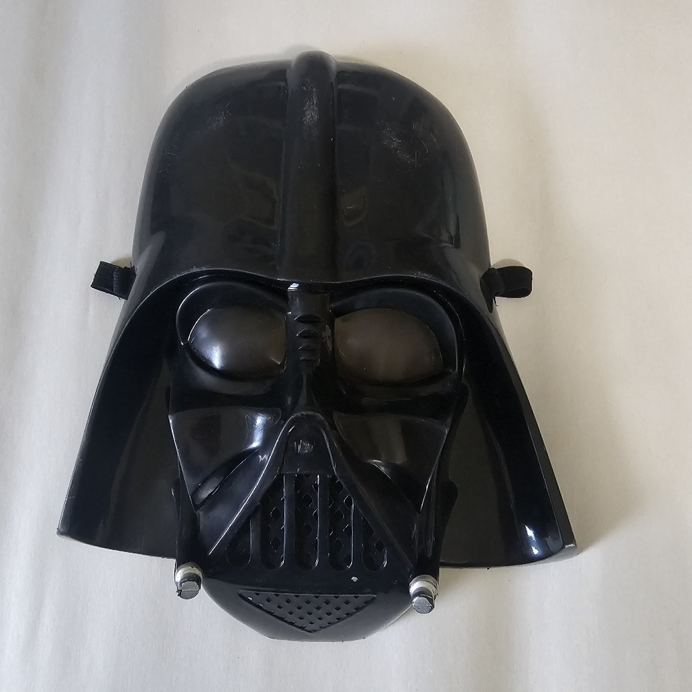 Star Wars Darth Vader Halloween Costume Kids Size Elastic‎ Headband Hard Plastic